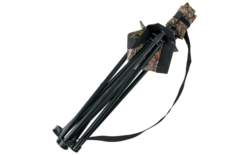 Pursuit Zonz Woodlands Camo Tripod Collapsible Hunting Stool