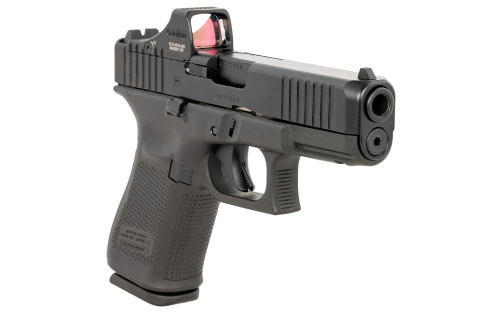 GLOCK 19 Gen5 MOS Pistol with HOLOSUN SCS Reflex Sight - 15 + 1 Round Capacity