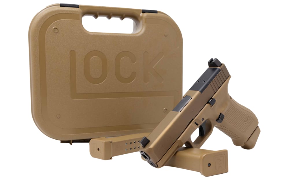 GLOCK 19X MOS Semi-Automatic Pistol with Suppressor-Height Sights