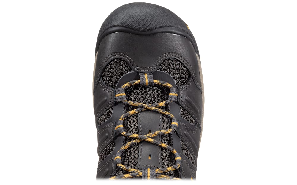 KEEN Utility Lansing Mid Waterproof Steel Toe Work Boots for Men