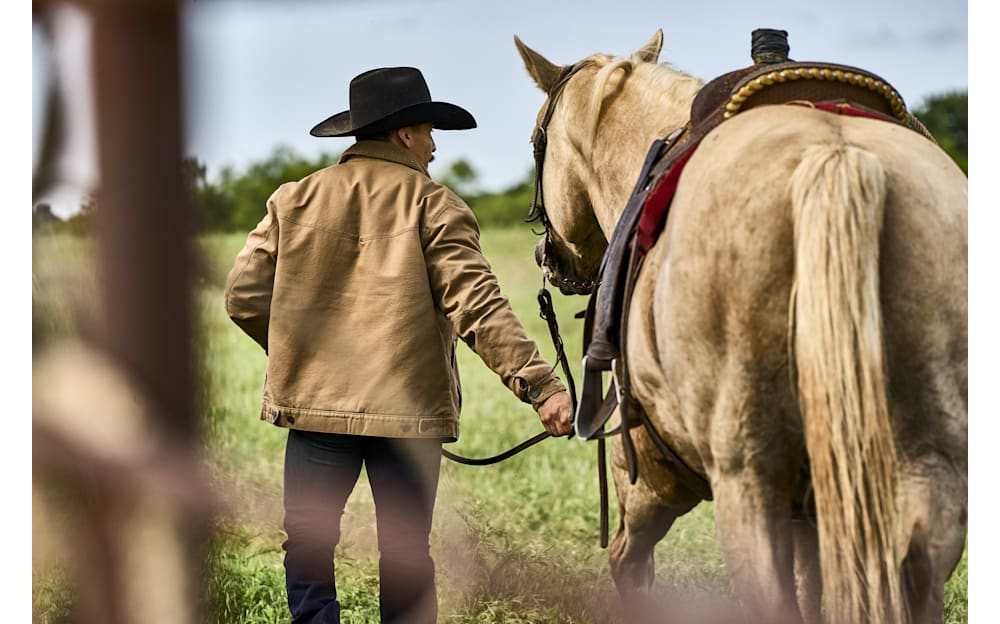 RedHead Ranch Prairie View Berber-Lined Canvas Jacket for Men
