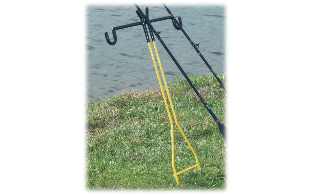 Triple Offset Rod Holder With Rigging Tray