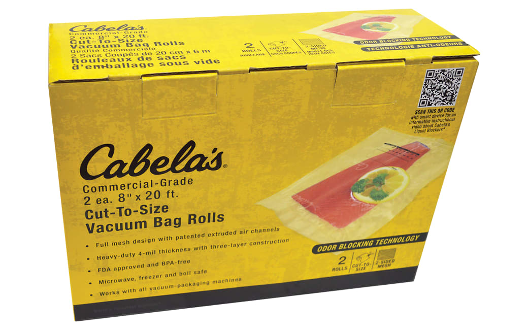 Cabela's Commercial Grade Cut To Size Vacuum Sealer Bag Rolls