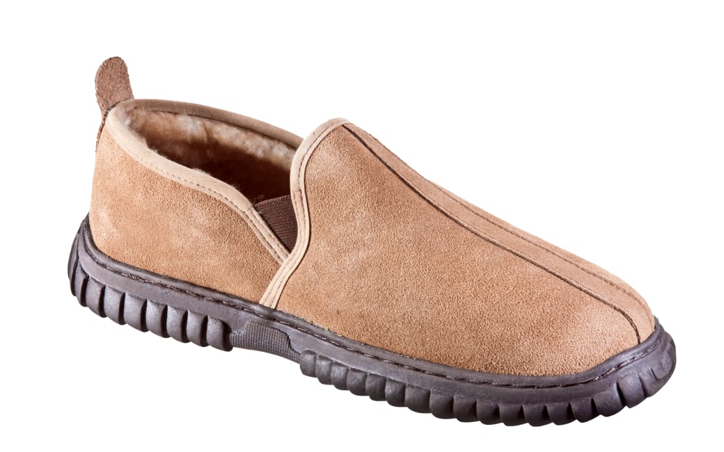 Joe Browns Cushion Walk Mens Real Leather Suede Slip On Moccasin Winter Full Slippers UK 