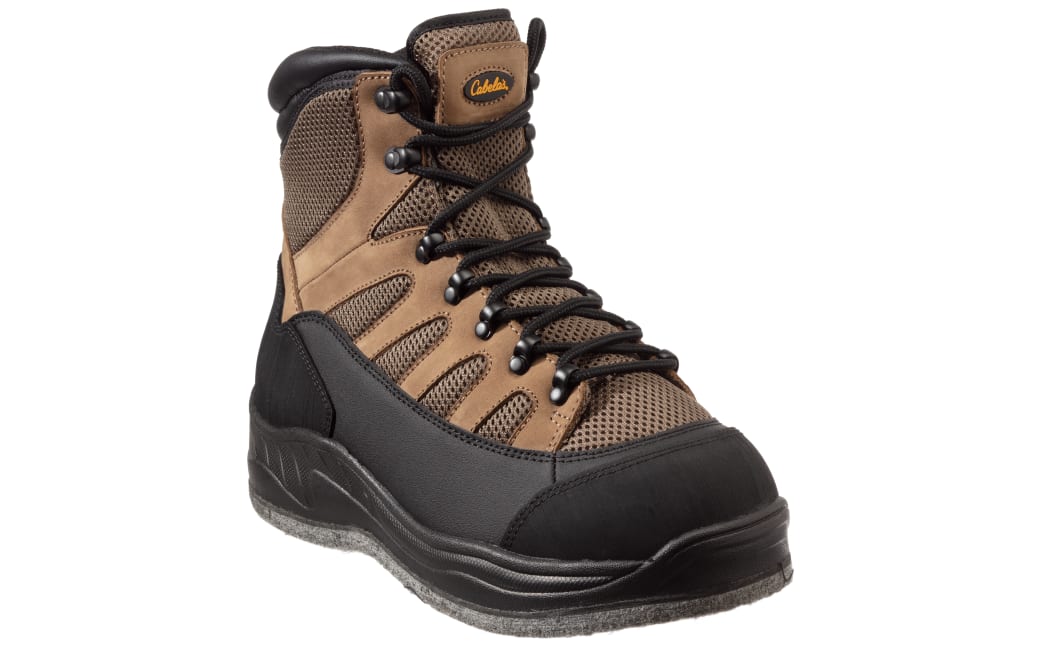 Cabela's fishing wader boots clearance