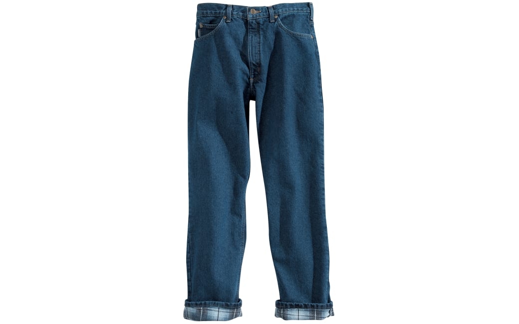 Carhartt Flannel-Lined 5-Pocket Jeans 