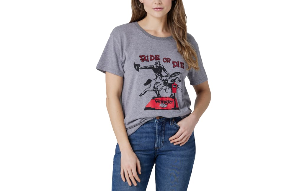 Wrangler Retro Ride or Die Graphic Short-Sleeve Shirt for Ladies | Cabela's