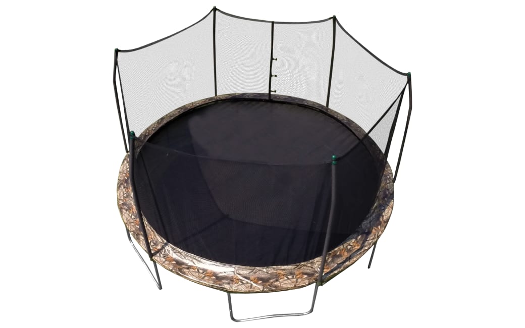 Skywalker Trampolines Camo 15' Round Trampoline with Enclosure