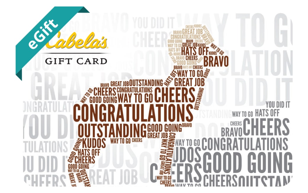 Cabela's Congrats Ram eGift Card | Cabela's
