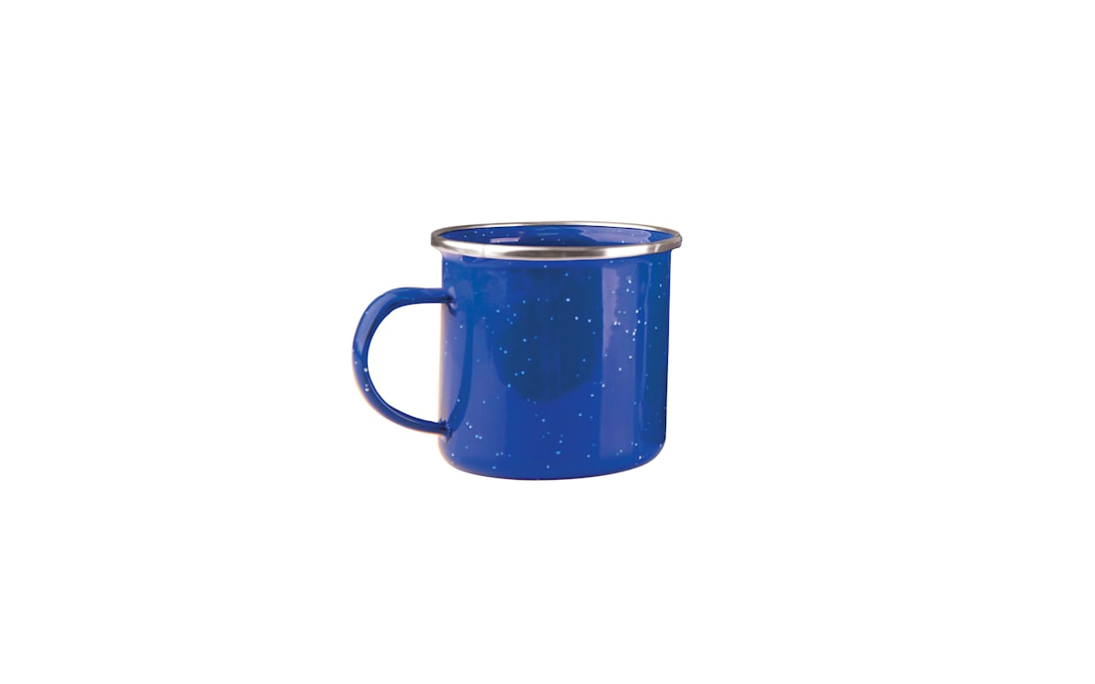 Stansport Enamel Percolator Coffee Pot and 4-Mug Set