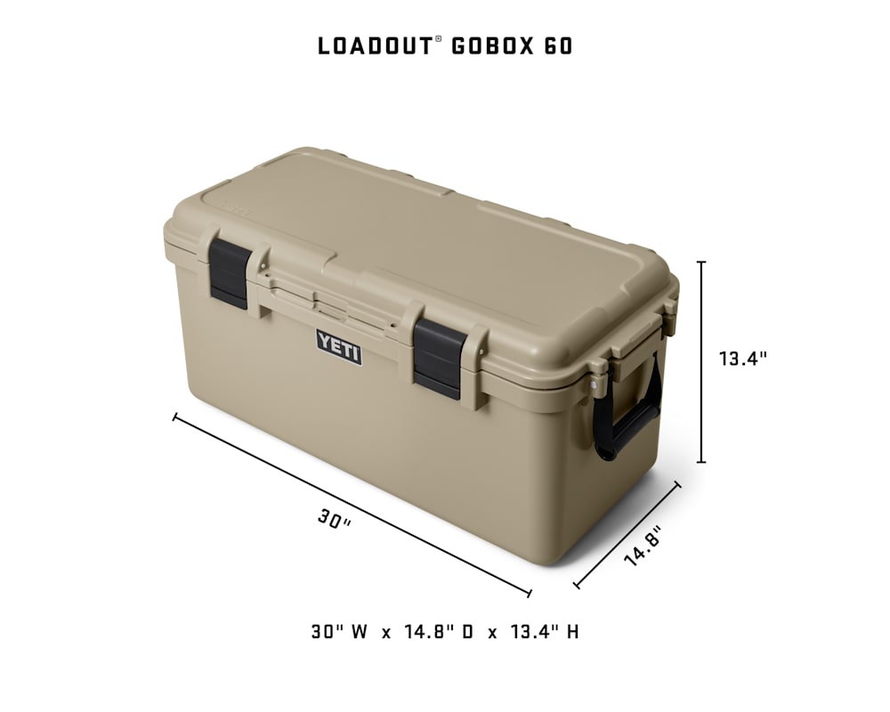 YETI LoadOut GoBox 60 Gear Case