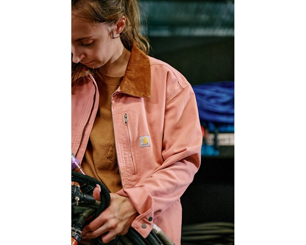 Carhartt Rugged Flex Loose-Fit Canvas Detroit Jacket for Ladies
