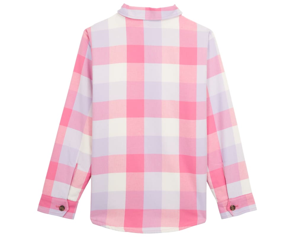 Bass Pro Shops Sherpa-Lined Flannel Shirt Jacket for Girls