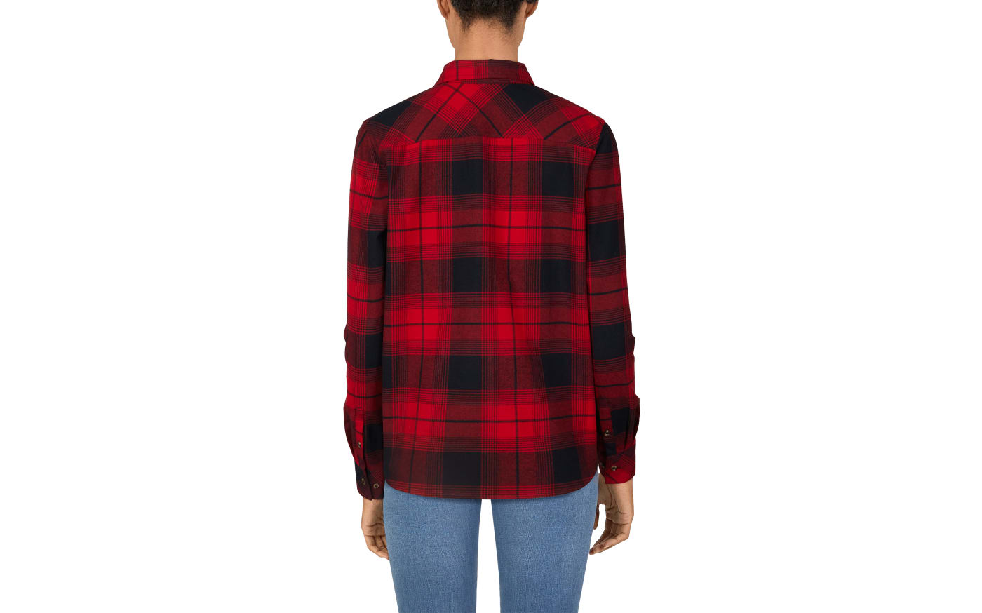 Natural Reflections Cane Creek Flannel Long-Sleeve Shirt for Ladies