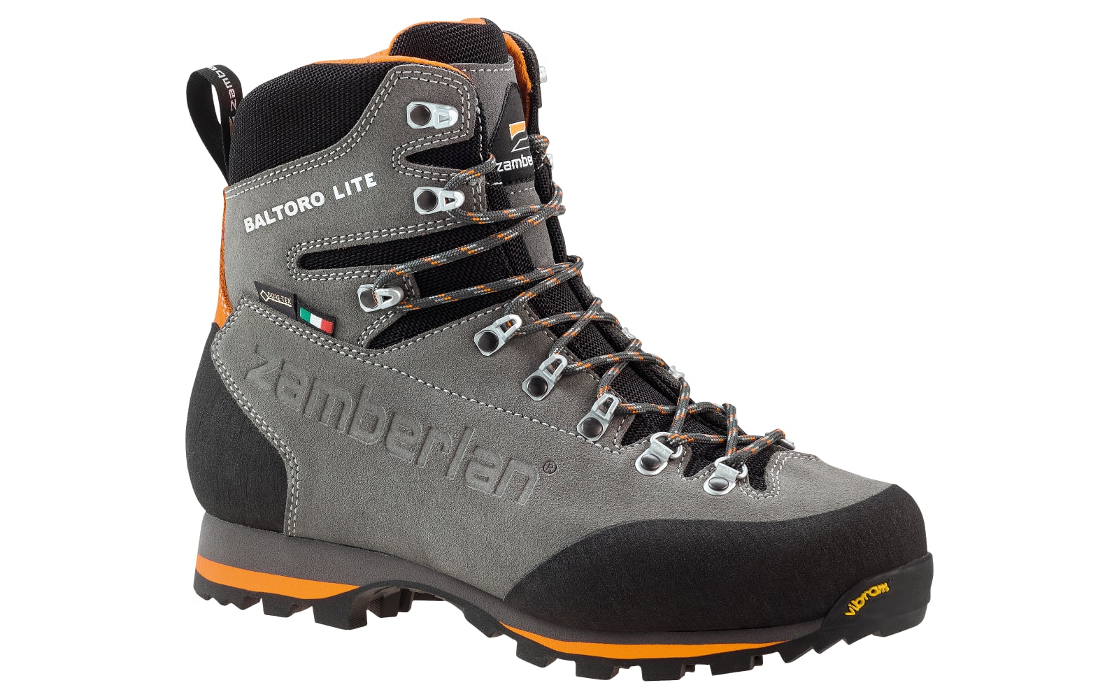 Mens 10.5 1110GBM-45-10.5 Graphite/Black Zamberlan 1110 Baltoro Lite GTX Mountaineering Shoes 