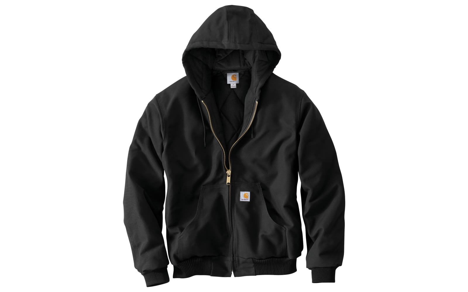 Carhartt Loose-Fit Firm Duck Insulated Flannel-Lined Active Jacket for Men