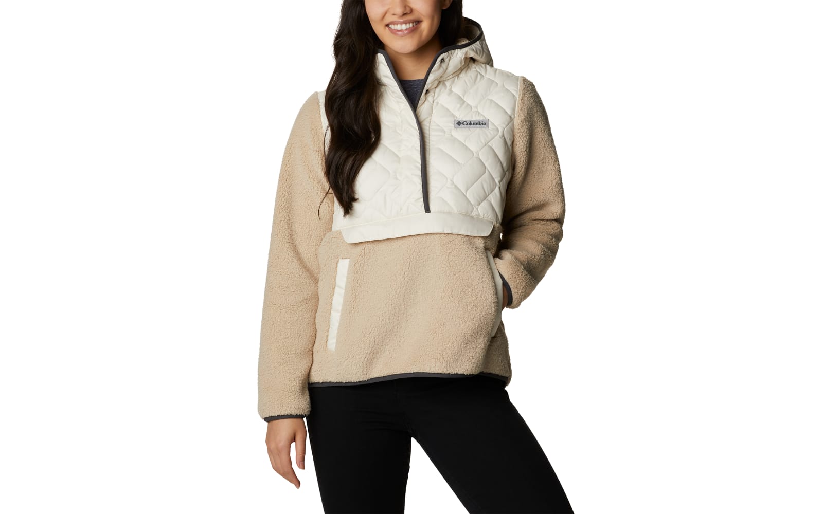 Columbia Womens Place to Place Fleece Pullover Breathable UV Protection 