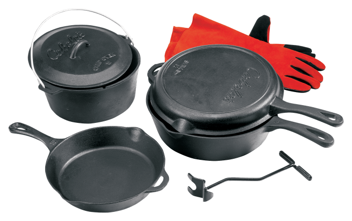 Cabela's Cast-Iron 5-Piece Starter Set