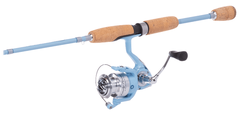 (no reel) Pflueger Lady Trion Spinning Combo - 30 - 6'6