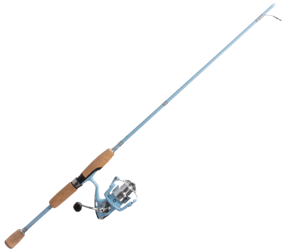 (no reel) Pflueger Lady Trion Spinning Combo - 30 - 6'6