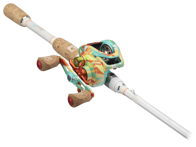 (No reel) ProFISHiency Krazy Baitcast Combo - Right - 7'1