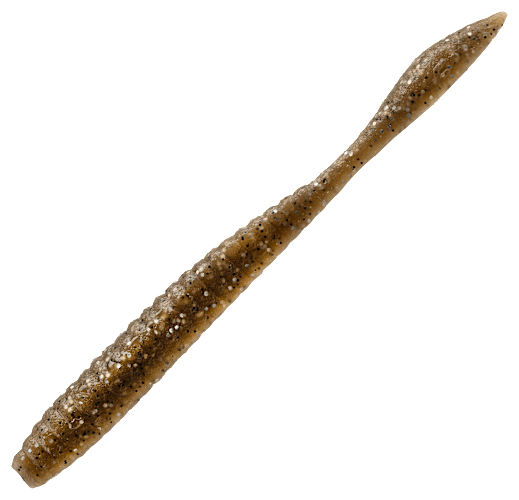 Berkley PowerBait MaxScent Flat Worm - Natural Shad - 3.6 PACK OF TWO 20 WORMS TOTAL