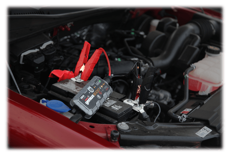 NOCO Boost GB40: 1000A UltraSafe Jump Starter – 12V Lithium Battery Booster Pack, Portable Jump Box, Power Bank & Jumper Cables - for 6.0L Gas and 3.0L Diesel Engines