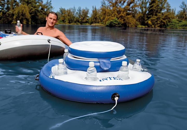 Intex Mega Chill Floating Inflatable Cooler