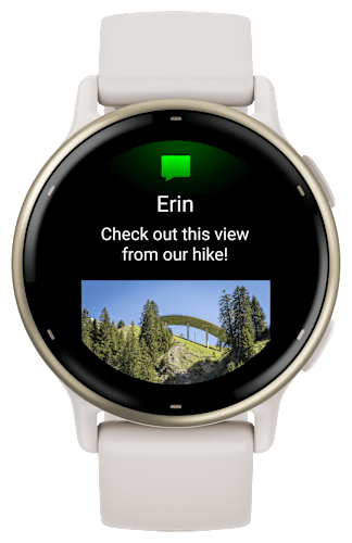 Garmin vívoactive 5 GPS Smartwatch - Ivory