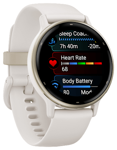 Garmin vívoactive 5 GPS Smartwatch - Ivory