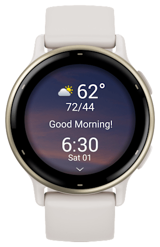 Garmin vívoactive 5 GPS Smartwatch - Ivory