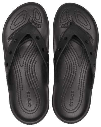 Crocs Classic Flip 2.0 Thong Sandals for Ladies - Black - 9M