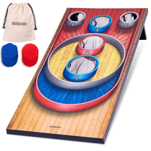 Size 4'H x 2'W GoSports Wood 4' Carnival Arcade Bean Bag Toss