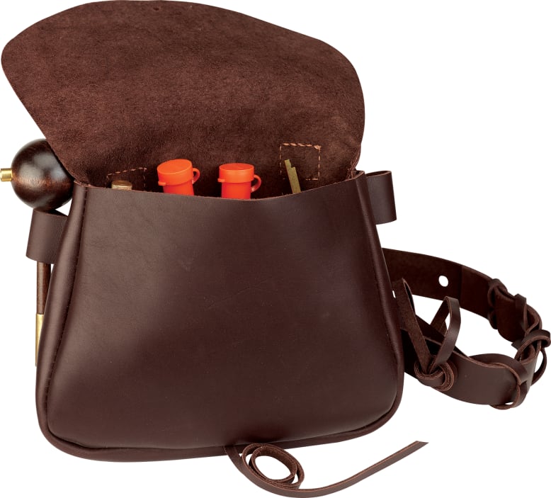 October Country Full-Grain Leather Possibles Bag
