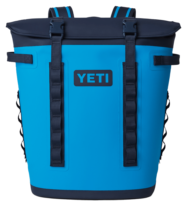 YETI Hopper M20 Backpack Cooler-Big Wave Blue - best outdoor coolers
