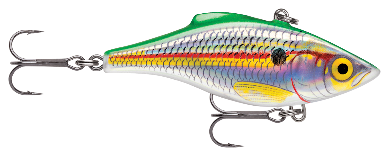 Rapala Freshwater Rattlin' Rapala-Holographic Emerald Shad