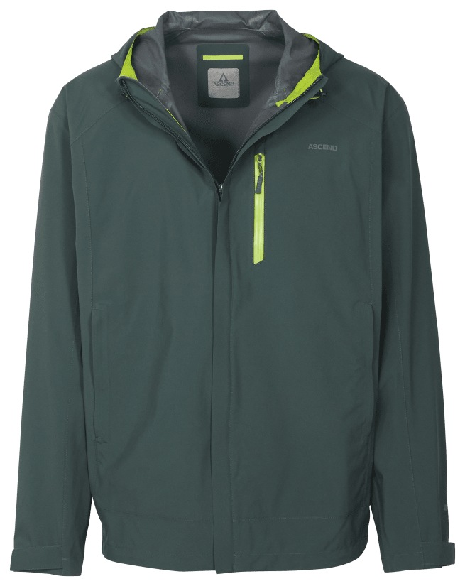 Ascend Rainy River 2.5 Jacket with BONE-DRY Silver