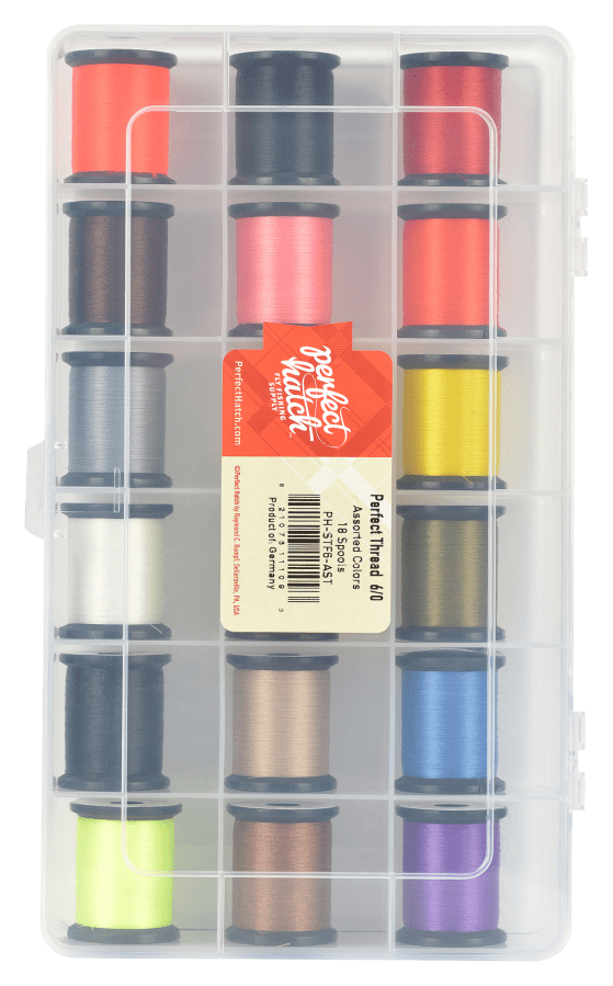 Perfect Hatch 6/0 Perfect Thread 18-Spool Assortment