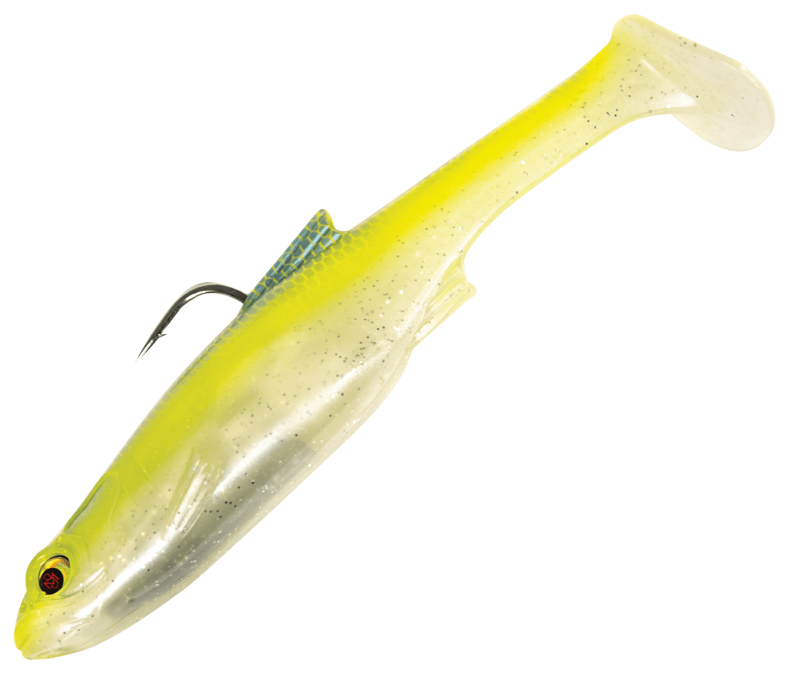 Bass Mafia Loaded Daingerous Swimbait-Chartreuse Blue