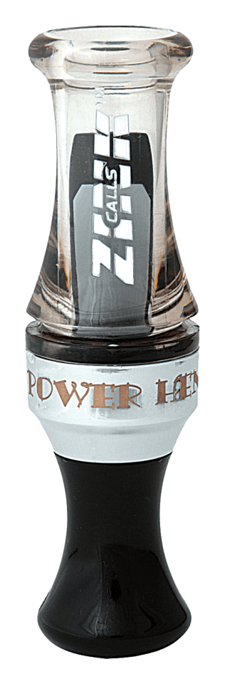 Zink Calls Power Hen Polycarbonate Duck Call - Smoke