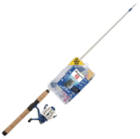 Shakespeare Catch More Fish Bass Spinning Fishing Rod and Reel