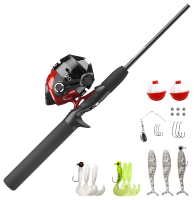 Zebco 202 Spincast Combo with Tackle Kit
