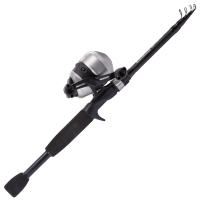 bingo bug fishing pole - Black w/ Yellow Stripe Handmade 