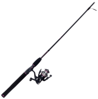 Ugly Stik Ladies Spincast & Spinning Fishing Rod and Reel Combo