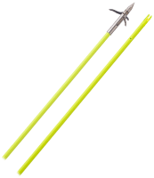 Muzzy Bowfishing Iron 3-Barb Fish Point with Complete Arrow Set
