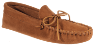 Minnetonka leather new arrivals laced softsole