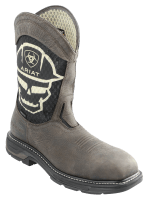 Men's WorkHog XT VentTEK Bold Waterproof Carbon Toe Work Boots in Iron  Coffee, Size: 7.5 D / Medium by Ariat