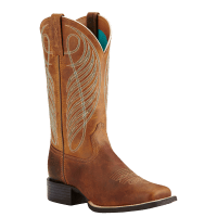 Round up wide square toe western boot online