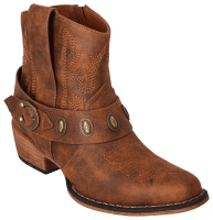 Natural Reflections Kaylee Buckle Ankle Boots for Ladies