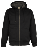 Men's Winter Fleece Thermal Jackets Zip Casual Fleece Sports Fashion Warm  Trucker Pullover Drawstring Comfy Outwear